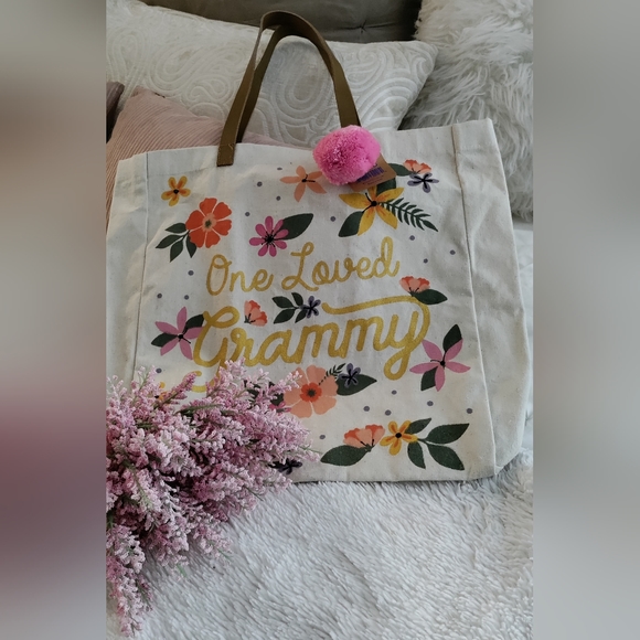 Handbags - 🆕 One Loved Grammy Canvas Tote